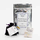 Dakota Free Facial Cleanser, Scrub & Mask